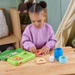 Mattel fisher-price φαγητοδοχειο με παγουρι - σετ παιχνιδιου JLC01 194735360321
