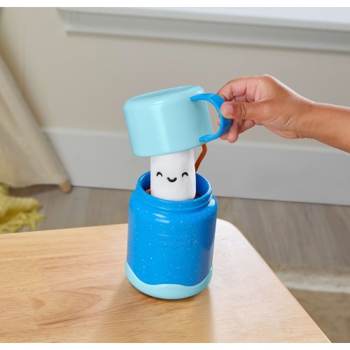 Mattel fisher-price φαγητοδοχειο με παγουρι - σετ παιχνιδιου JLC01 194735360321