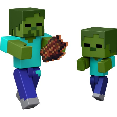 Mattel Minecraft Redstone Charged Zombie Arrow Trap Set With 2 Action Figures, Accessories & Launch Mechanism JKK00 / JKK03 1947