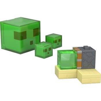Mattel Minecraft Redstone Charged Sticky Piston Trap Set With Action Figure, Accessories & Moving Mechanism JKK00 / JKK01 194735