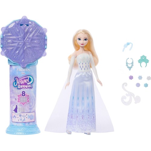 mattel frozen ελσα με κοσμηματοθηκη JJY36 194735344635