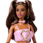 Mattel barbie deluxe style - ροζ καμπάνα τζιν JJN72 194735340217