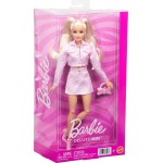 Mattel Barbie Deluxe Style Fashion Doll 9 in Matching Pink Denim Jacket & Skirt Set, Blonde JJN69 194735339938
