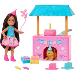 Mattel barbie chelsea σετ παρτυ γενεθλίων JJB41 194735338924