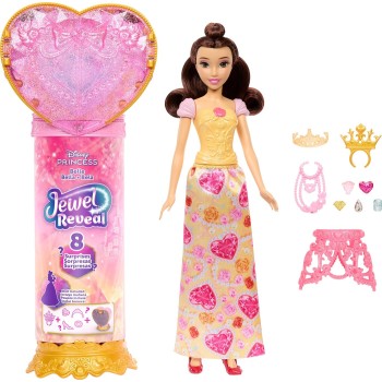 mattel disney princess - πεντάμορφη με κοσμηματοθηκη JHL51 194735334766