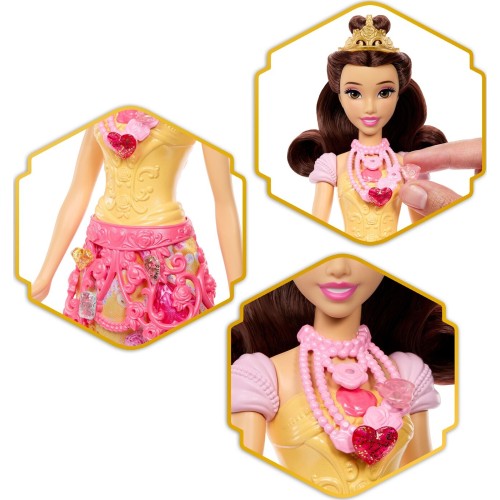 mattel disney princess - πεντάμορφη με κοσμηματοθηκη JHL51 194735334766