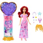 Mattel Disney Princess Jewel Reveal Ariel Fashion Doll w/ 8 Surprises Including Gem Box & 10 Accessories JHL49 194735334827