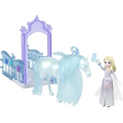 Disney Frozen Mattel Disney Princess Μίνι Κούκλες - Πριγκιπικοι Σταβλοι Elsa & Nokk JHH06 / JHH08 194735331376