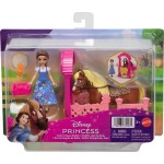 Mattel Disney Frozen Disney Princess Belle & Philippe Small Doll & Horse Set With Stable Playset & Accessories JHH06 / JHH09 194