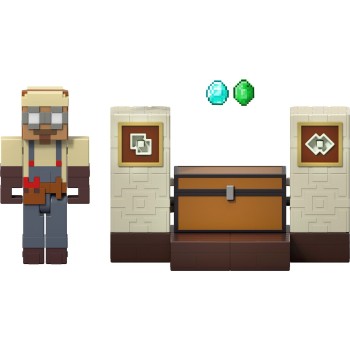 Mattel Minecraft - Βασική Φιγούρα Με Μηχανισμο Δράσης Και Αξεσουάρ Minecraft Redstone Charged Dusters GTT53 / JKK08 194735351442