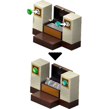 Mattel Minecraft - Βασική Φιγούρα Με Μηχανισμο Δράσης Και Αξεσουάρ Minecraft Redstone Charged Dusters GTT53 / JKK08 194735351442