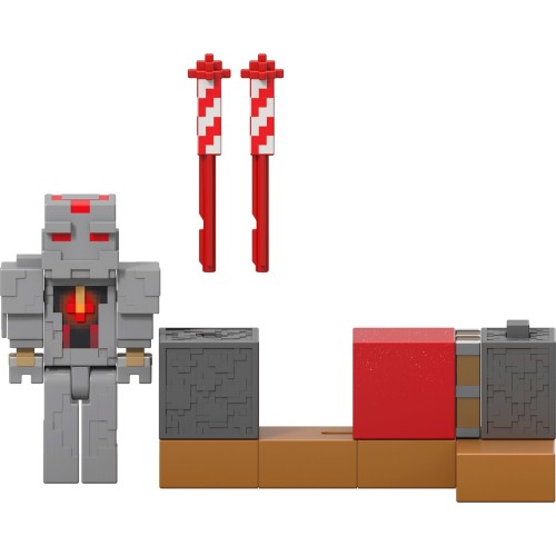 Mattel Minecraft Protector’s Firework Launcher Action Figure & Accessories Set, 3.25-inch Scale Collectible GTT53 / JKK10 194735