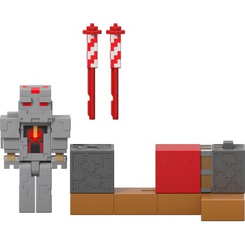 Mattel Minecraft Protector’s Firework Launcher Action Figure & Accessories Set, 3.25-inch Scale Collectible GTT53 / JKK10 194735