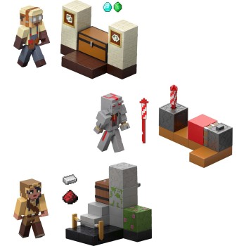 Mattel Minecraft Protector’s Firework Launcher Action Figure & Accessories Set, 3.25-inch Scale Collectible GTT53 / JKK10 194735