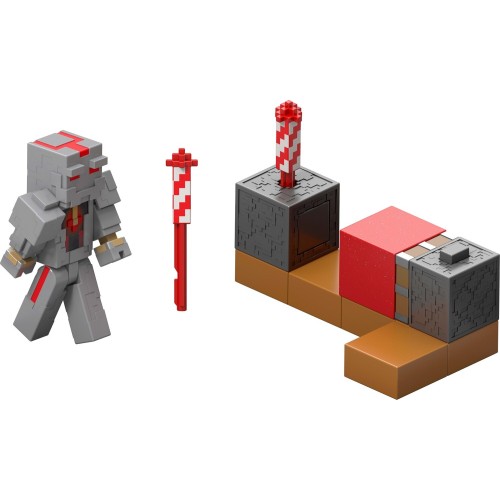 Mattel Minecraft Protector’s Firework Launcher Action Figure & Accessories Set, 3.25-inch Scale Collectible GTT53 / JKK10 194735