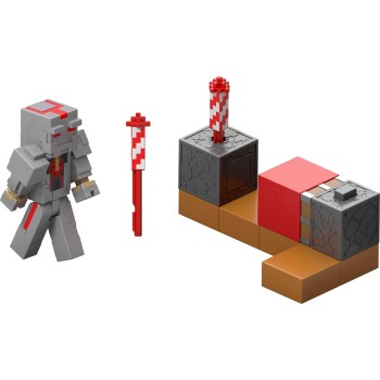 Mattel Minecraft Protector’s Firework Launcher Action Figure & Accessories Set, 3.25-inch Scale Collectible GTT53 / JKK10 194735