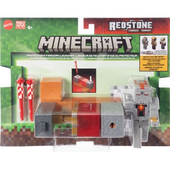 Mattel Minecraft Protector’s Firework Launcher Action Figure & Accessories Set, 3.25-inch Scale Collectible GTT53 / JKK10 194735
