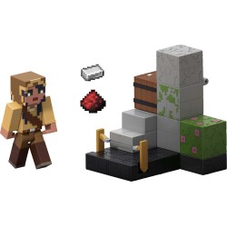 Mattel Minecraft Trapper’s Trip Wire Action Figure & Accessories Set With Zombie Trip Wire Feature GTT53 / JKK09 194735351381
