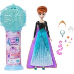 Mattel Disney Frozen Jewel Reveal Anna Fashion Doll w/ 8 Surprises Including Gem Box & 10 Accessories JJY37 194735344673