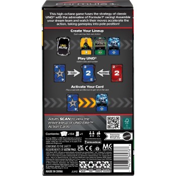 mattel uno elite f1 JLV42 194735369768