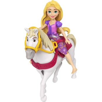 Mattel Disney Princess Rapunzel & Maximus Small Doll & Horse Set With Stable Playset & Accessories JHH06 / JHH07 194735331420