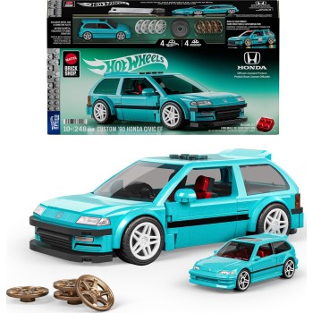 mattel hot wheels speed - 90 honda custom civic ef JHF62 194735330546