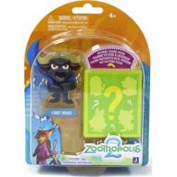 Jazwares Zootopia Zootropolis 2 Figure 2-Pack - Chief Bogo Σετ Φιγούρες 2Τμχ 5Εκ. JWZ00059 191726954576