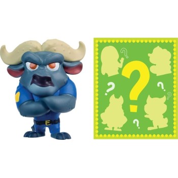 Jazwares Zootopia zootropolis 2 figure 2-pack - chief bogo with mystery figure, official zoot JWZ00059 191726954576