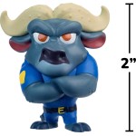 Jazwares Zootopia zootropolis 2 figure 2-pack - chief bogo with mystery figure, official zoot JWZ00059 191726954576