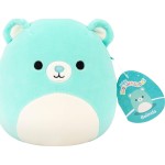 Jazwares Squishmallows- λούτρινα 19cm w10 belinda the teal bear JWSQ4065-H 191726911531
