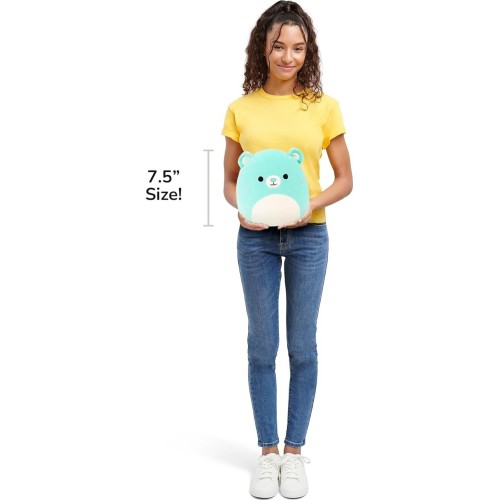 Jazwares squishmallows  7.5-inch belinda the teal bear - official collectable cute p JWSQ4065-H 191726911531
