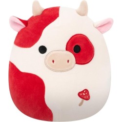 Squishmallows - Λούτρινα Wave 10 (6 Σχέδια) 19εκ - Jazwares claudio the cow with mushroom embroidery, sqcr08541, JWSQ4065-H 1917