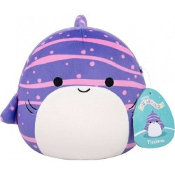 Squishmallows - Wave 9 Plush (6 Designs) 30.5cm - Jazwares Tizziano the Purple Striped Whale Shark, Sqcr08813, JWSQ4137-H 191726
