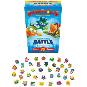 As company Superthings Mini Creatures Kazoom Battle set of 2 Figures for 3+ 1013-61109 8431618043202