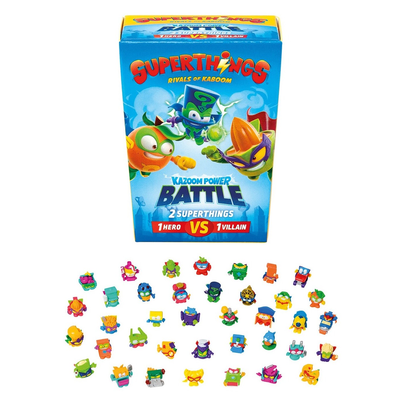 As company Superthings Mini Creatures Kazoom Battle set of 2 Figures ...