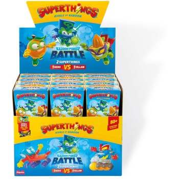 As company Superthings Mini Creatures Kazoom Battle set of 2 Figures for 3+ 1013-61109 8431618043202