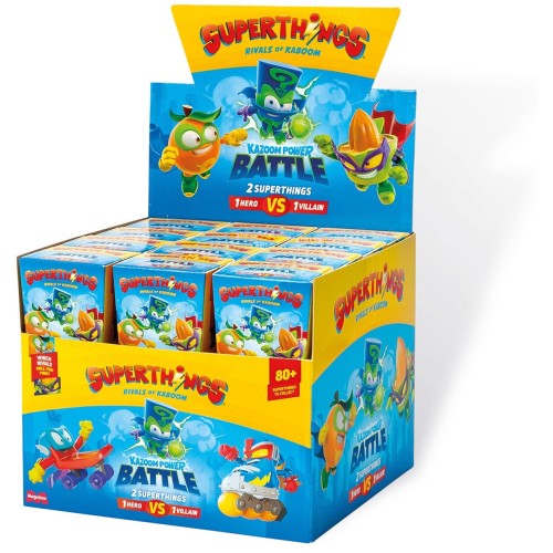 As company Superthings Mini Creatures Kazoom Battle set of 2 Figures ...