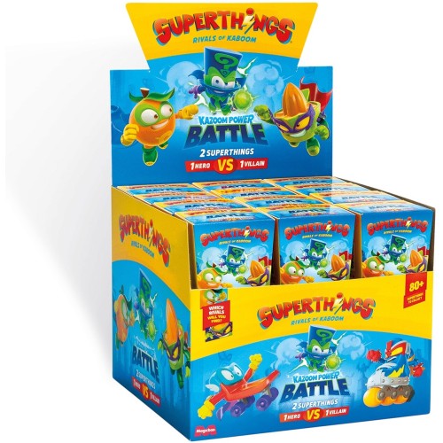 As company Superthings Mini Creatures Kazoom Battle set of 2 Figures for 3+ 1013-61109 8431618043202