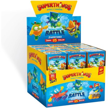 As company Superthings Mini Creatures Kazoom Battle set of 2 Figures for 3+ 1013-61109 8431618043202