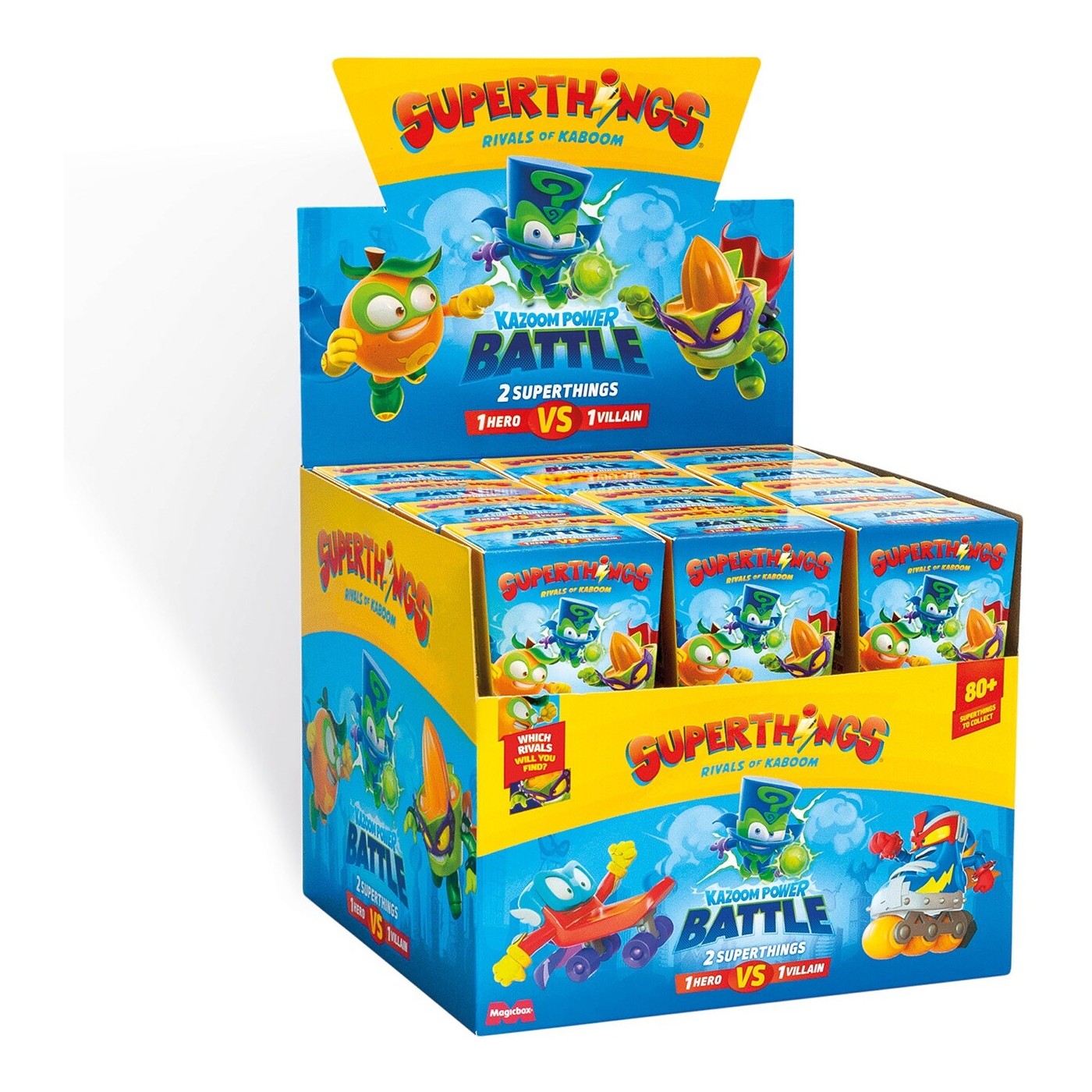 As company Superthings Mini Creatures Kazoom Battle set of 2 Figures ...