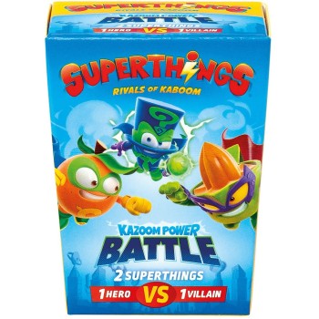 As company Superthings μικροπλάσματα kazoom Battle σετ 2 Φιγούρες για 3+ 1013-61109 8431618043202