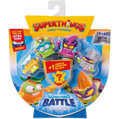 As company Superthings Mini Creatures Kazoom Battle Blister 9+1 Figures ...