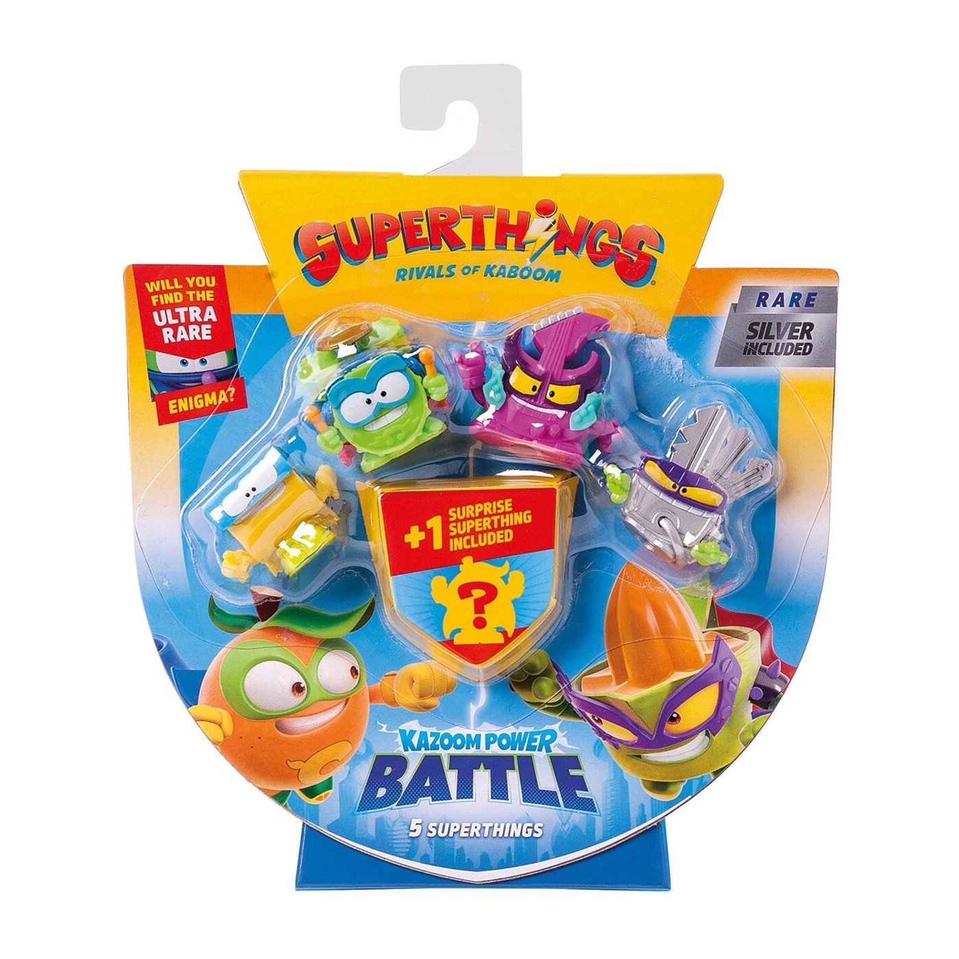 As company Superthings Mini Creatures Kazoom Battle Blister 9+1 Figures ...