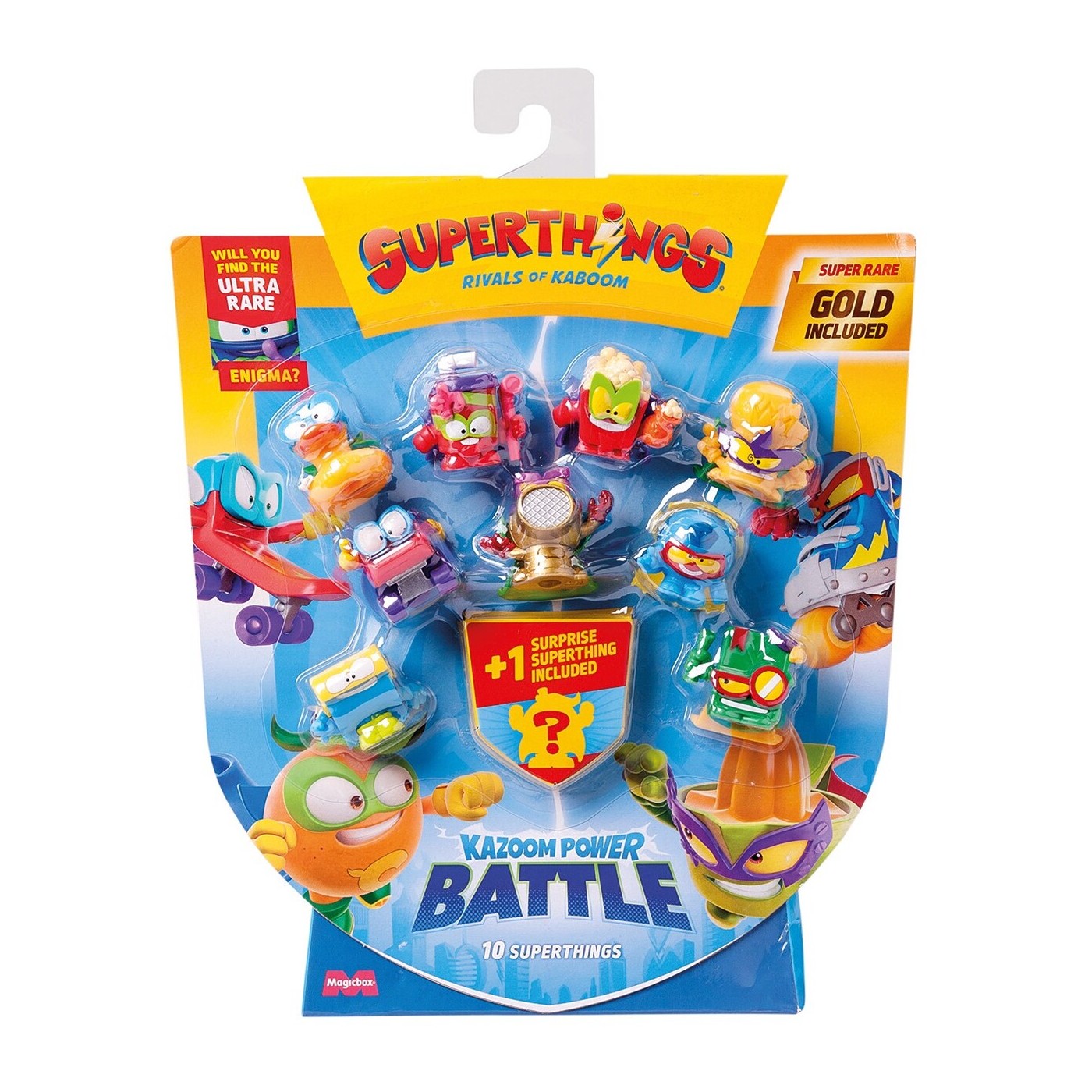 As company Superthings Mini Creatures Kazoom Battle Blister 9+1 Figures ...
