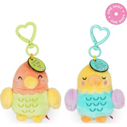Legami 2 Key Rings With a Stuffed Toy - Super Soft! - Tiny SPK0017 8052694112462