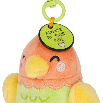 Legami 2 Key Rings With a Stuffed Toy - Super Soft! - Tiny SPK0017 8052694112462