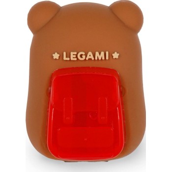 Legami Light-up Pencil Sharpener With Container - Teddy Bear - Sharpening is Magic PSL0004 8052694101541