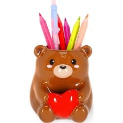 Κεραμική μολυβοθήκη Legami valentines Desk Friends - Teddy Bear PHS0009 8052694112448
