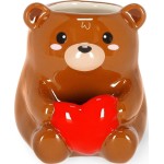 Κεραμική μολυβοθήκη Legami valentines Desk Friends - Teddy Bear PHS0009 8052694112448