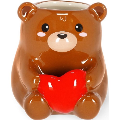 Legami Ceramic Pen Holder - Teddy Bear - Desk Friends teddy bear PHS0009 8052694112448